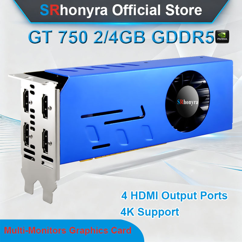 SRhonyra GeForce GTX1660S 1050 - 4 Hdmi Multi Monitor Video Card 4K review and price