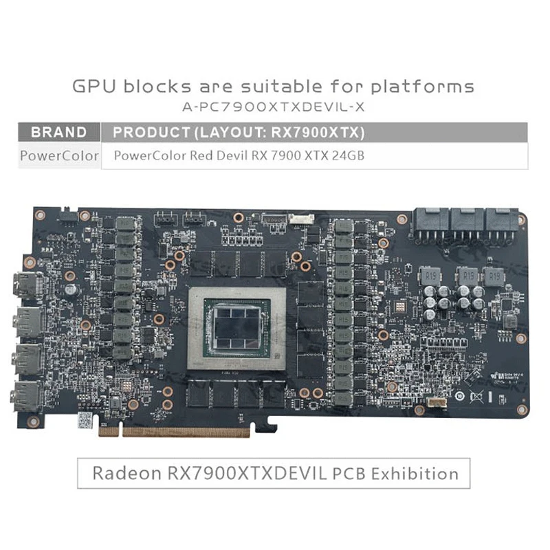 Bykski A-PC7900XTXDEVIL-X GPU  - Rx 7900 Xtx 24Gb Video Card review and price