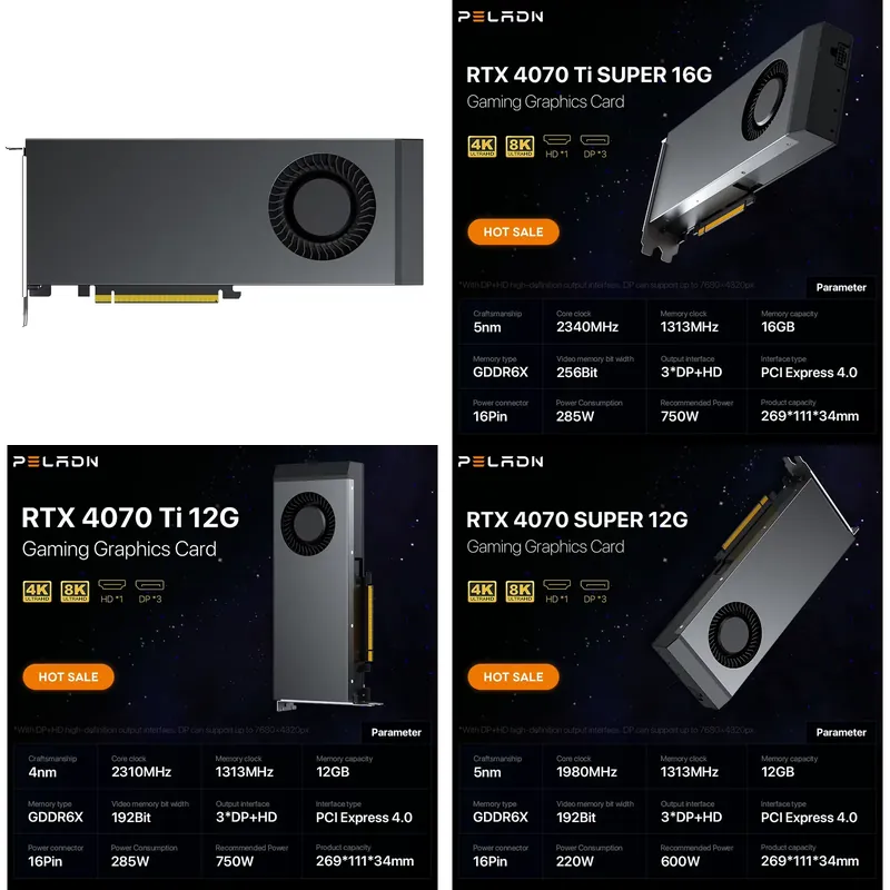 Hot Sale Geforce RTX 4070 4070 - Rtx 4070 Ti Super 16Gb review and price