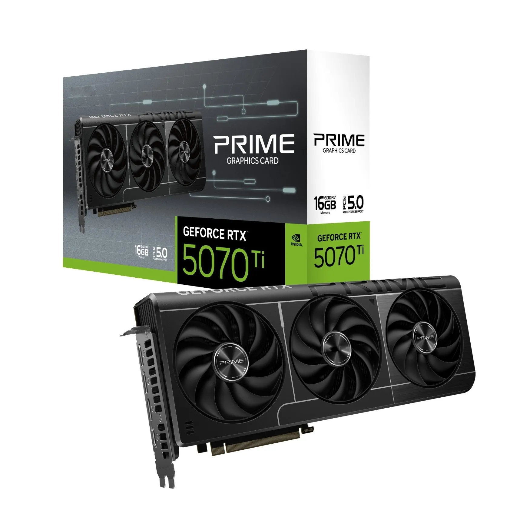 2025 New PRIME GeForce RTX 507 - Triple Fan Gaming Graphics Card 16Gb review and price