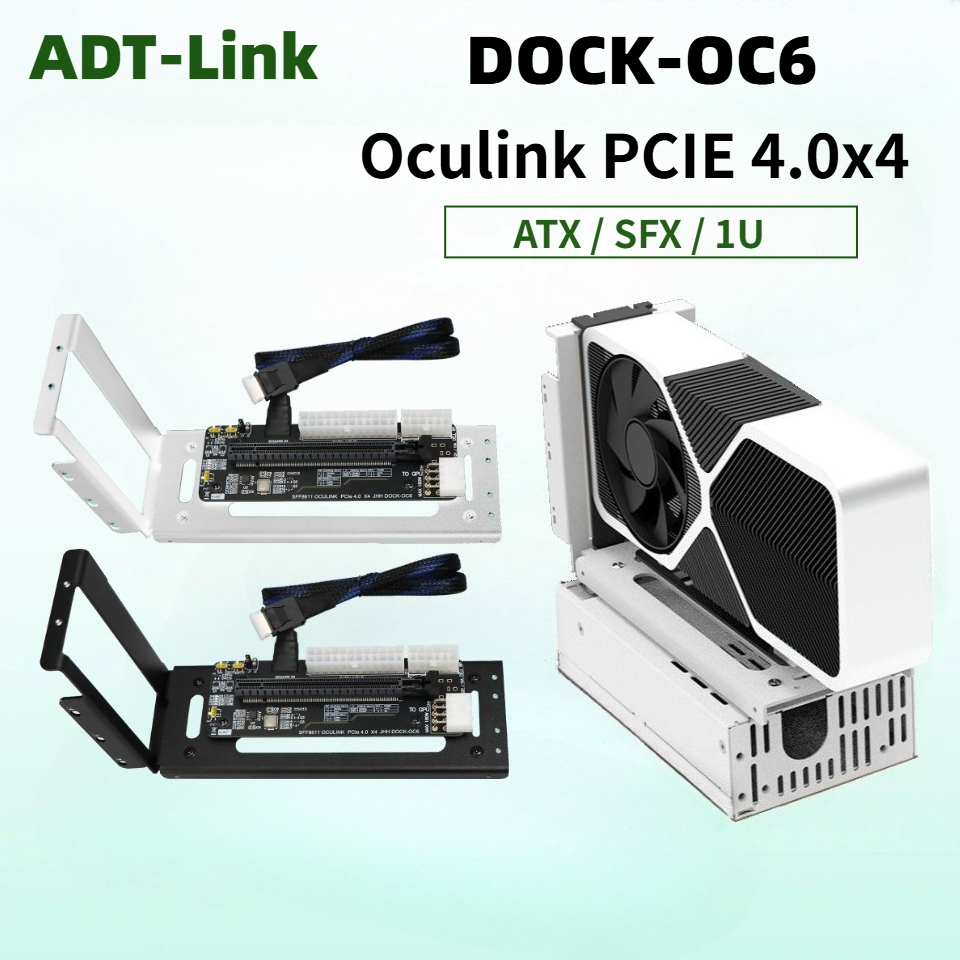 White Black EGPU Oculink GPU D - Oculink Egpu Dock Graphics Card review and price