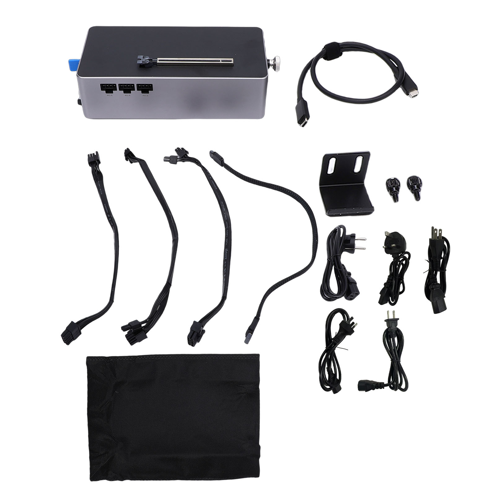 800W PSU PCIe 4.0 X4 External  - Oculink Egpu Dock Graphics Card review and price