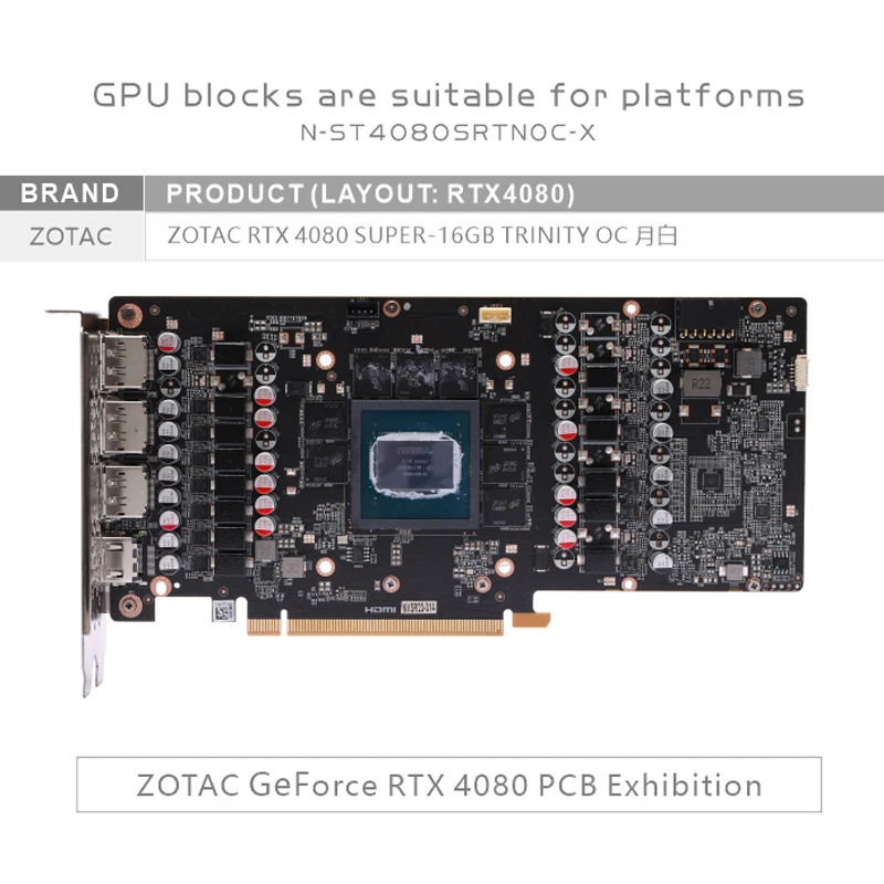 Bykski GPU Block for ZOTAC RTX - Rtx 4080 Super 16Gb review and price